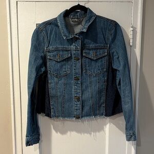 Free People Blue Denim Jacket